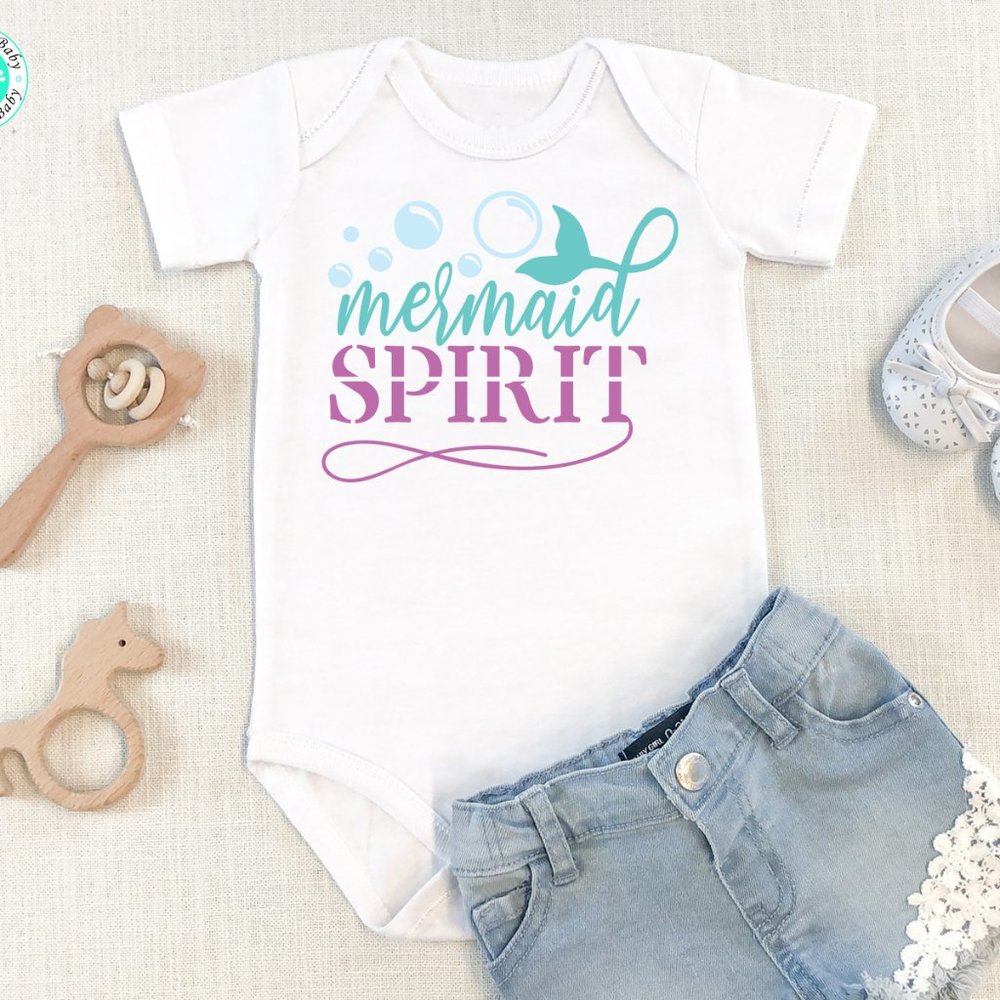 Mermaid Spirit Baby Onesie